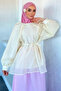 Inner Lined Casual Hijab Blouse