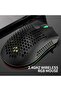 ايكام ماوس العاب لاسلكي 2.4G قابل لاعادة الشحن مع تأثير ضوء RGB 3 نقطة لكل بوصة قابلة للتعديل بتصميم - 6