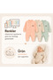 Newborn Baby Romper with Gloves, Hospital Release, 100% Organic Cotton, 3-Piece Report Romper - Boxed Product - 7
