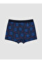 Peak New Season Navy Blue Licensed Boys' Boxer 3-Pack - 3