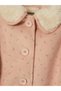 Pink Baby Collar Girl's Coat - 3