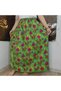 Elastic Waist, Vibrant Colored Patterned Viscose Printed Fabric Maxi Skirt, Prayer Skirt, Size 38, 100 kg - 4