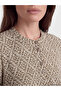Hakim Collar Patterned Women's Shirt Tunic - 3