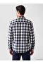 Lcwaikiki Classic Regular Fit Plaid Gabardine Men's Shirt - 3
