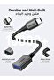 يوجرين محول USB C الى USB 3.2 5 جيجابايت في الثانية كابل او تي جي نوع سي ذكر الى USB A فضي - 7
