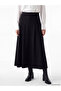 Lcw Grace Elastic Waist Pleated Detailed A-Line Skirt - 2