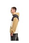 Men's Beige Clean Coast Mix up Hoody Fleece - 2