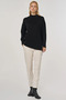 Stitch Detailed Knitwear Tunic Black - 6