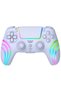 Controler wireless alb - PS4 / PC
