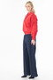 Blouse with Detailed Embroidery Red - 4