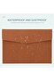 Pu Leather A4 File Folder Portfolio Organizer Portfolio and Document Case Tablet Case with Magnetic Closure for Capsule - 6