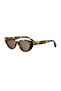 Fe40209I 52E 51 Women's Sunglasses - 3