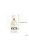Elegant Geometric Crystal Glass Dropper Bottle with Premium Gold and Silver Accents. Ideal Empty Refillable Container for Perfume, Attar Oil, and Facial Serum Storage, Leak-Proof Design. - 5