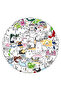 105PCS 100PCS Emotional Sad Breakdown Spoof Avatar Cartoon Stickers Decoration Suitcase Scrapbooking - 8