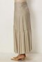 Linen Effect Skirt 60778 - 3