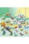 Nalakal Dinosaur Building Blocks Plastic Unisex Ages 6+ Stem Educational Easy Assembly Safe and Harmless - 5