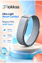 Adjustable Nylon Sport Strap Compatible with Google Fitbit Air, Lightweight Breathable Woven Watch Band, Secure Soft Replacement Wristband for Men Women Fitness