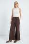 Elastic Waist Lace-Up Trousers - 4