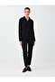 Black Polo Neck Basic Knit Sweater - 2