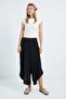 Pleated Oval Slit Ayrobin Pants