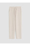Özmarka New Season Mixed Elastic Waist Women's Trousers - 5
