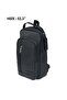 Premium Chest Crossbody Bag Small Shoulder Backpack for Men ( BLACK ) SBP9057 - 7