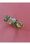 Fish Coral Detailed Aquarium Design Elastic Bracelet Marine Themed Bracelet - 4