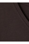 Lcwaikiki Curve Brown Plus Size 100% Cotton Women's T-Shirt - 4