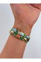 Fish Coral Detailed Aquarium Design Elastic Bracelet Marine Themed Bracelet - 2