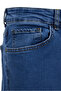 Regular Fit Standard Cut Cotton 5-Pocket Denim Trousers - 2