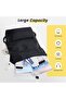 Drawstring Backpack Water Resistant String Bag Cinch Bag Sports Gym Sack with Side Pocket f - 3