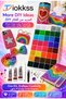 40‑Color Rhinestone Kit, 32000Pcs 3mm Flatback Gems, Equipped with 3Pcs B7000 Glue, Tweezers & Wax Pencil, Bedazzling Set for DIY Crafts, Tumblers, Clothes, Shoes and Nail Art - 7