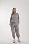 Women's Rubber Leg Sweatpants Set - 4