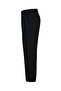 Straight Wide Leg Pleated Side Pocket 100% Linen Trousers - 3