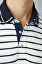 Striped Regular Fit Buttoned Polo Collar T-Shirt - 4