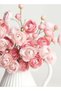 18 Pieces Ranunculus Artificial Flower, Faux Silk Mini Ranunculus Flowers for DIY Bouquet, Bulk Fake Wedding Filler Flowers for Centerpieces Arrangements Bridal Shower Decorations, Dusty Ro - 3