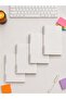 A4 Spiral Notebook Set of 4 – Colorful Cover 3 Lined - 1 Grid 80 Sheets School and Office Notebook - 3