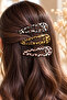 Leopard Patterned 3-Piece Mixed Color Side Buckle