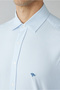 Long Sleeve Classic Embroidered 100% Cotton Striped Shirt - 4