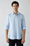 Long Sleeve Regular Fit 100% Linen Sports Shirt - 2
