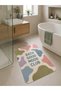 Eta Written and Thematic Modern Woven Base Decorative Carpet Eta4144 - 2