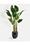 Green Artificial Bird Of Paradise In Ceramic Pot 92cm - 2