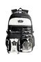Imported Luxury Orthopedic Backpack with Pen Holder 26902 Primary School Middle School Bag Black - 2