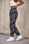 Women's Jogger Pants with Elastic Waist and Cuffs - 3