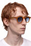 Ravendor Matt Orange Blue Gradient Men's Sunglasses - 2