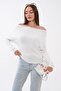 Women's Boat Neck Bat Sleeve Blouse 265074 - - 2