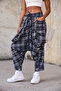 Women's Balloon Loose Shalwar Trousers - 3