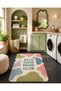 Eta Written and Thematic Modern Woven Base Decorative Carpet Eta4144 - 3