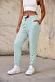 Women's Jogger Pants with Elastic Waist and Cuffs - 5
