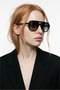 Elvis Black Black Gradient Sunglasses - 3